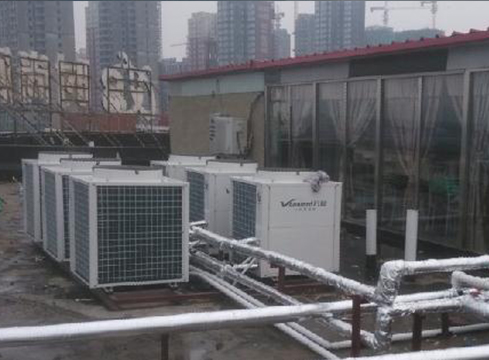 沧州A8酒店空气源热泵采暖